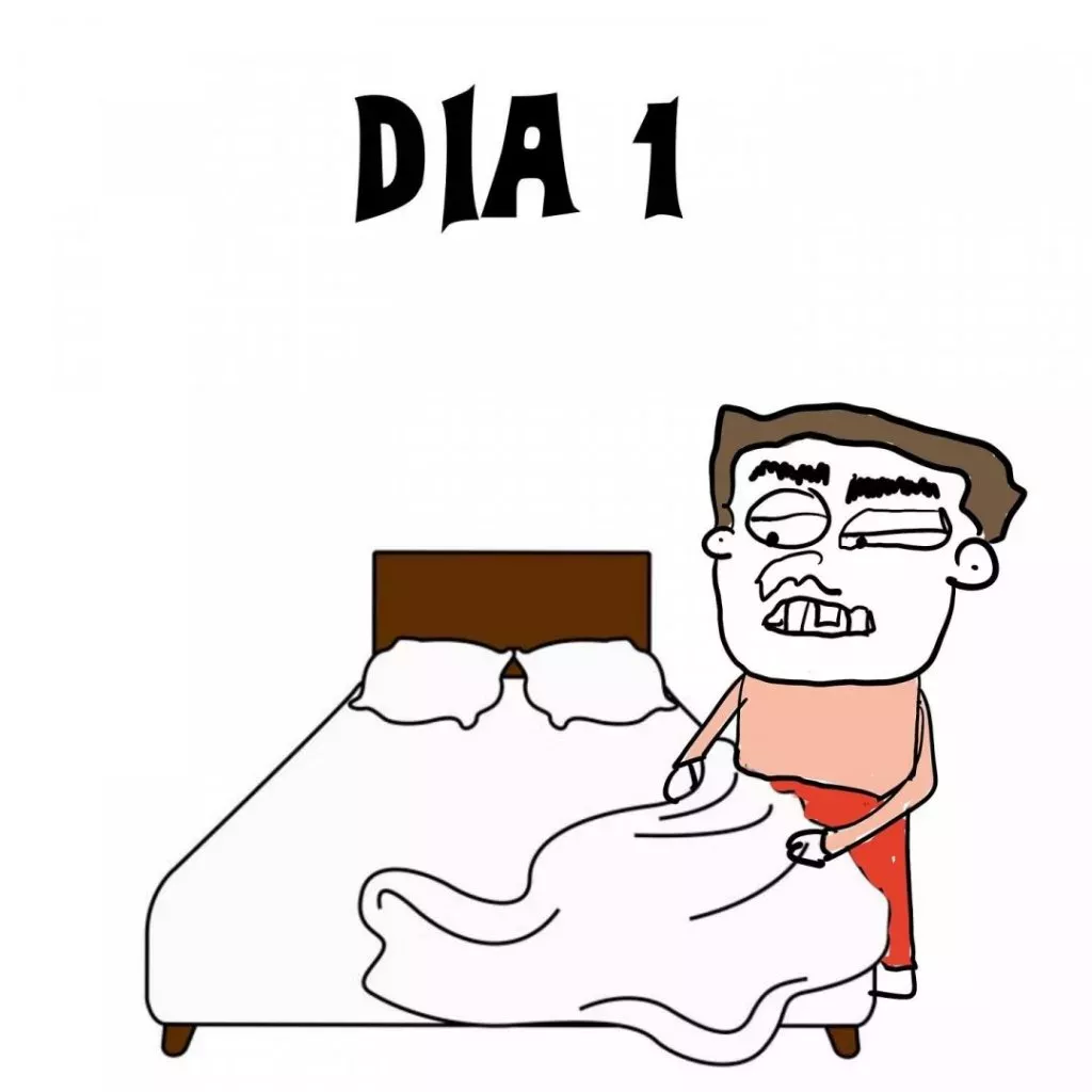 hacer la cama